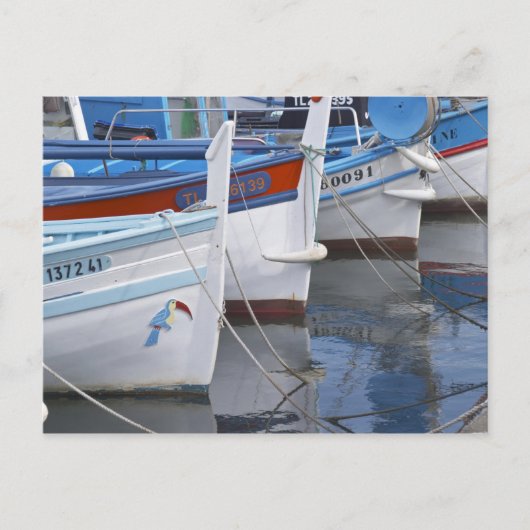 Carte Postale Bateaux de pêche provençaux typiques peints en 2 (Devant)