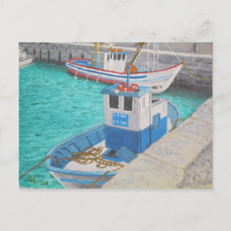 Carte Postale Bateaux de pêche - Tarifa Espagne