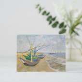 Carte Postale Bateaux de pêche | Vincent van Gogh (Debout devant)
