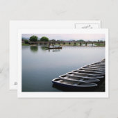 Carte Postale Bateaux de rangée : Arashiyama, Kyoto Postcard (Devant / Derrière)