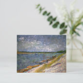 Carte Postale Bateaux de rivière et d'aviron Van Gogh Fine Art (Debout devant)