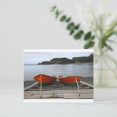 Carte Postale Bateaux de Terre-Neuve assez jolis (Debout devant)