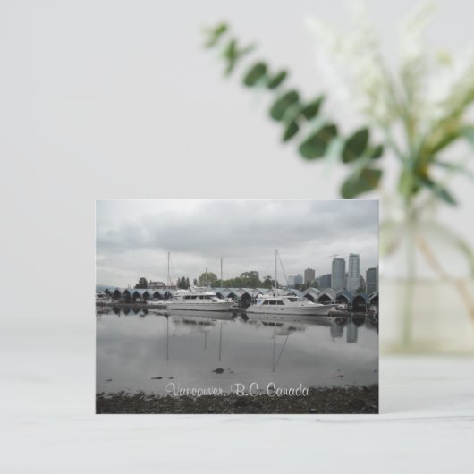 Carte Postale Bateaux de Vancouver Canada (Debout devant)