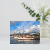 Carte Postale Bateaux d'Oslo dans la marina (Debout devant)