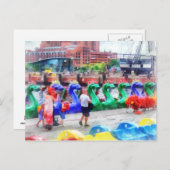 Carte Postale Bateaux Dragon Baltimore MD (Devant / Derrière)