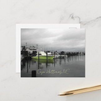 Carte Postale Bateaux du Cap Hatteras, Caroline du Nord