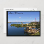 Carte Postale bateaux du lac titicaca (Devant / Derrière)