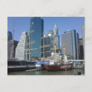 Carte Postale Bateaux du port de New York