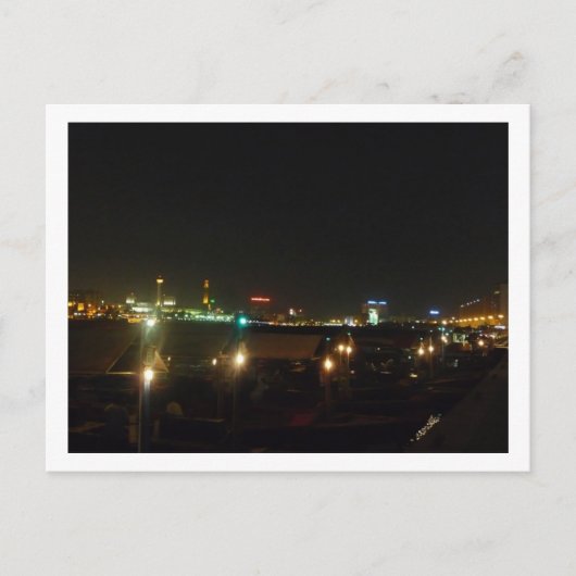 Carte Postale Bateaux, Dubaï (Devant)