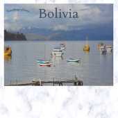 Carte Postale Bateaux en Bolivie