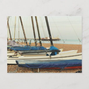 Carte Postale Bateaux en Brighton, Royaume-Uni