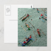Carte Postale Bateaux en Indonésie (Devant / Derrière)
