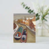 Carte Postale Bateaux étroits (Debout devant)