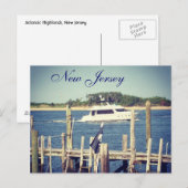 Carte Postale Bateaux Jersey (Devant / Derrière)