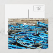 Carte Postale Bateaux marocains (Devant / Derrière)