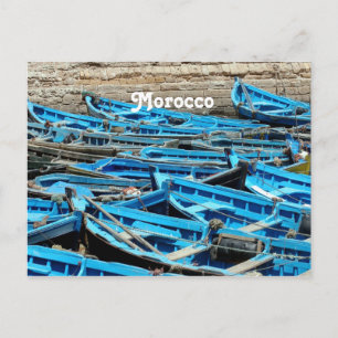 Carte Postale Bateaux marocains