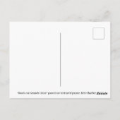 Carte postale Bateaux sur Grande Anse (Dos)