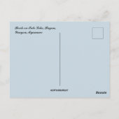 Carte Postale Bateaux sur le lac Inle Bagan Yangon Myanmar (Dos)