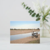 Carte Postale Bateaux sur les boudflats (Debout devant)