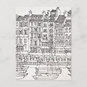 Carte Postale Bateaux Vieux-Port Marseille, France