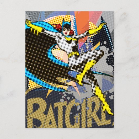 Carte Postale Batgirl Mid-Air (Devant)
