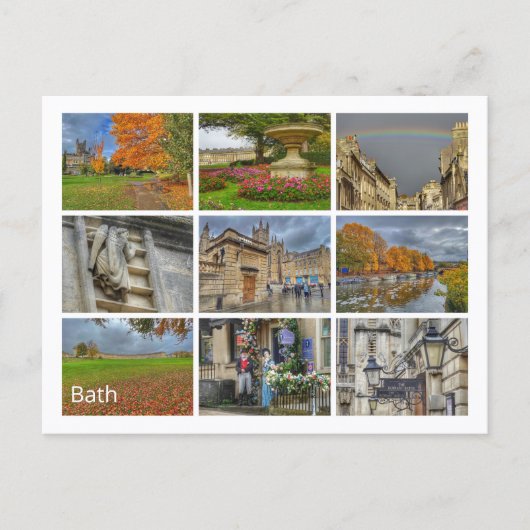 Carte Postale Bath (Devant)