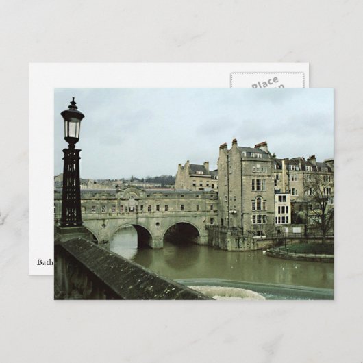 Carte Postale Bath, Angleterre (Devant / Derrière)