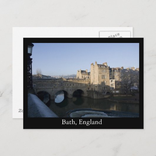 Carte Postale Bath, Angleterre (Devant / Derrière)