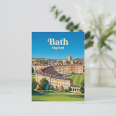 Carte Postale Bath, Angleterre (Debout devant)