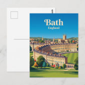 Carte Postale Bath, Angleterre (Devant / Derrière)