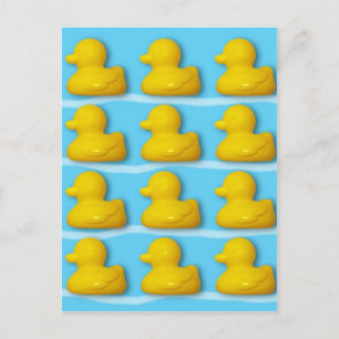 Carte Postale Bath Ducks