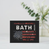 Carte Postale Bath Maine (Debout devant)