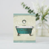 Carte Postale Bath parisien vintage (Debout devant)