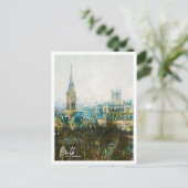Carte Postale Bath Royaume-Uni Oil Paint City Paysage (Debout devant)