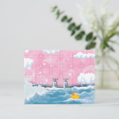 Carte Postale Bath Yellow Duck (Debout devant)