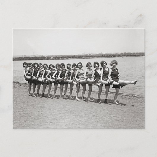 Carte Postale Bathing Beauties, 1923 (Devant)