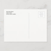 Carte Postale Baths Beach, Iles Vierges britanniques (Dos)