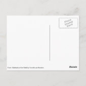 Carte Postale Bathseba dans son bain par Cornelis van Haarlem (Dos)