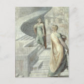 Carte Postale Bathsheba Visite David, c.1553 (Devant)