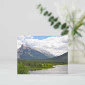 Carte Postale Bâti Rundle en parc national de Banff, Canada (Debout devant)