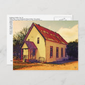 Carte Postale Bâtiment à Willow City, TX (Devant / Derrière)