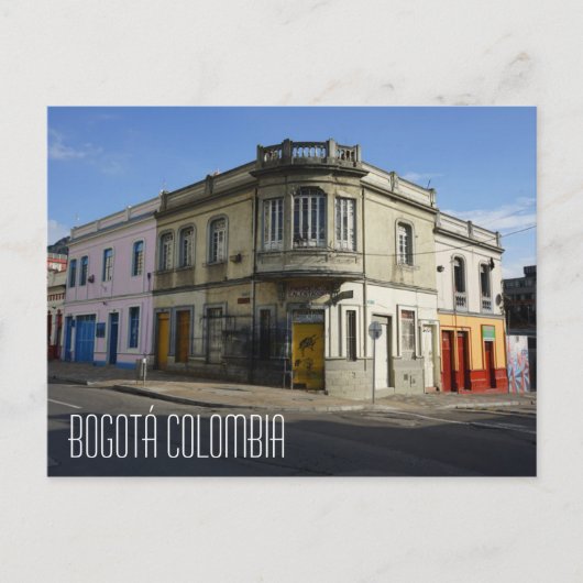 Carte Postale Bâtiment ancien de Bogota Colombie (Devant)
