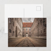 Carte Postale Bâtiment ancien en pavé à Munich (Devant / Derrière)