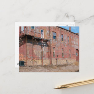 Carte Postale Bâtiment avec des fantômes publicitaires à Fort Ma