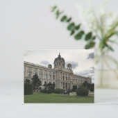 Carte Postale Bâtiment dans le quartier des musées à Vienne (Debout devant)