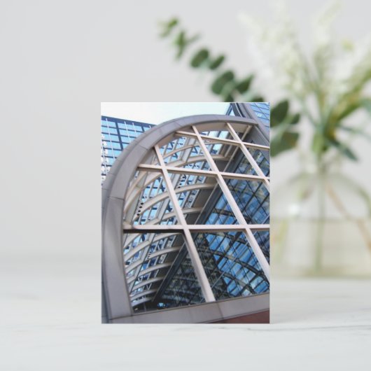 Carte Postale bâtiment de caisse (puits fargo) (Debout devant)