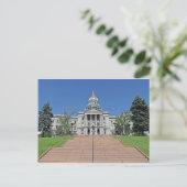 Carte Postale Bâtiment de capitol d'état du Colorado (Debout devant)