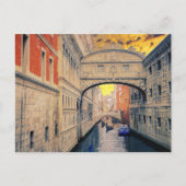 Carte Postale Bâtiment de la gondole de la voie navigable de Ven (Devant)