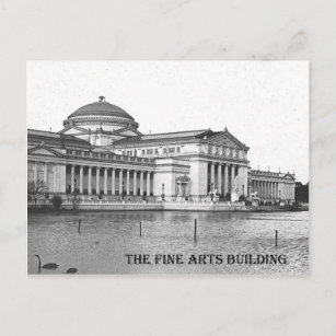 Carte Postale Bâtiment des Beaux-Arts, 1893 Exposition Columbia