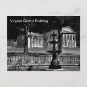 Carte Postale Bâtiment du Capitole de Virginie (Devant)